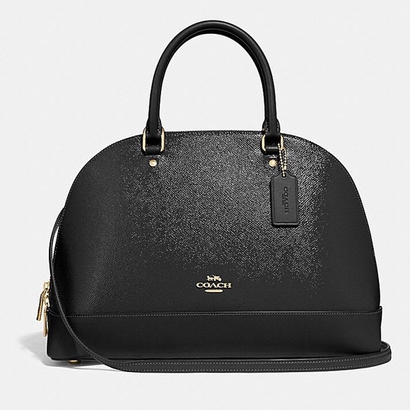 Coach Handbags - 🛑Final price🛑 Black Coach Large Sierra Satchel